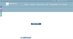 Desktop Screenshot of abrasipmg.com.br